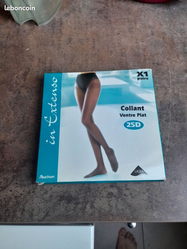 Collant Auchan In Extenso Collant Marron Foncé Vêtements