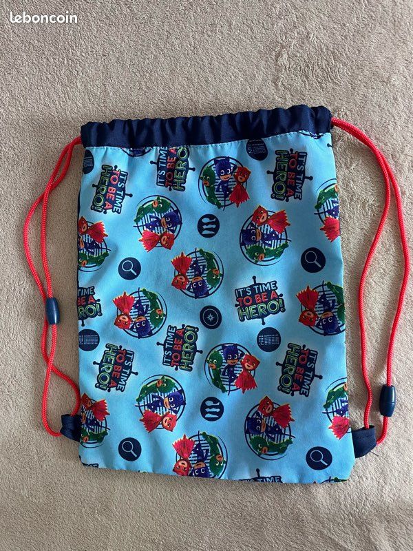Sac à dos piscine pjmasks maternelle (image 5)