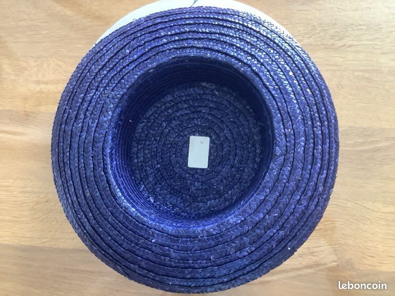 Chapeau paille pour occasion (image 2)