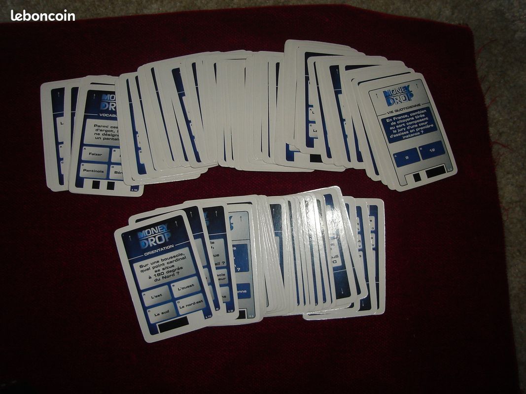 MONEY DROP 104 cartes (image 1)