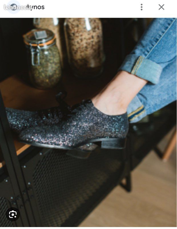 Derbies Pailleté gris AYNOS Taille 43 (image 7)