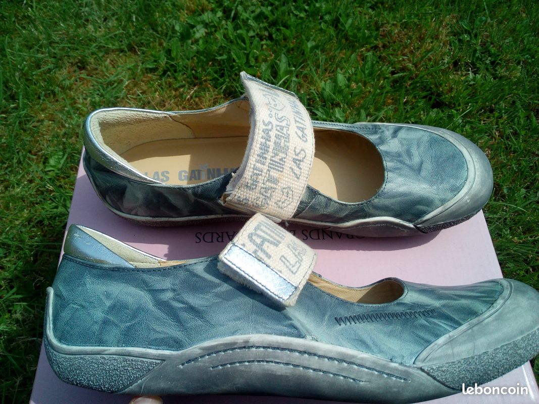 Ballerines grises (image 1)