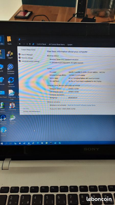 Ordinateur portable SONY VAIO SVF Series (SVF153A1YM) écran IPS (image 3)