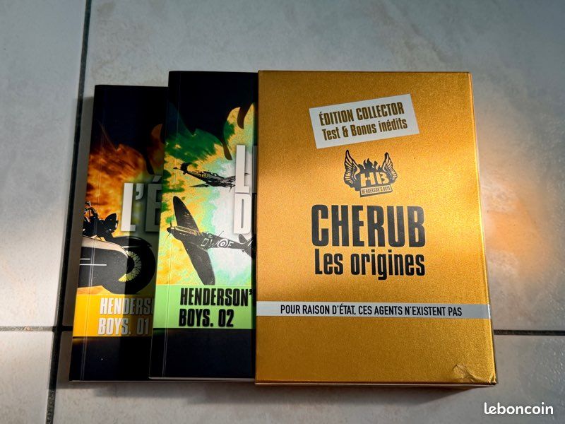 Collection complète CHERUB les orgines Hederson’s boys de Robert Muchamore (image 4)