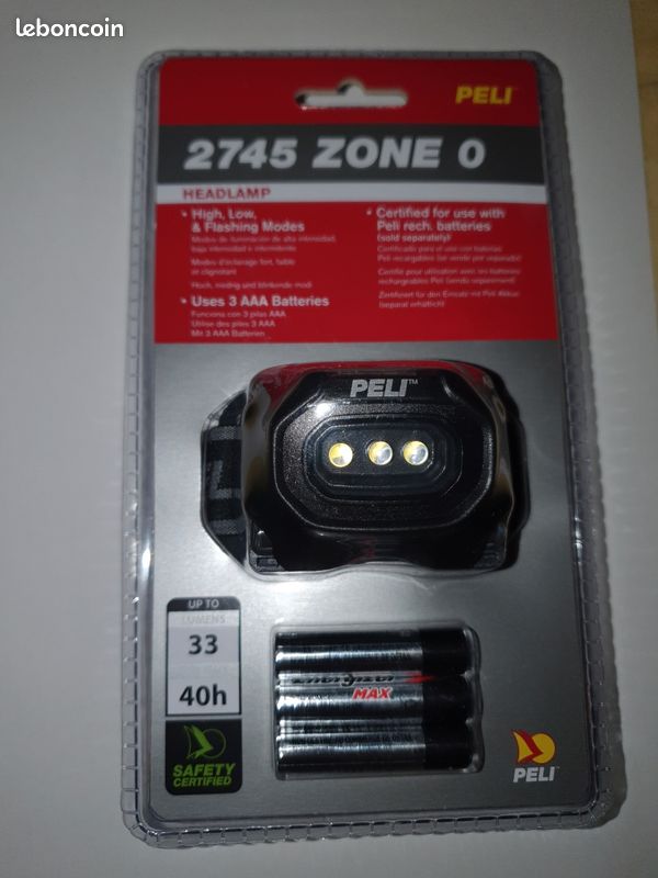 Lampe Frontale PELI 2745 neuve (image 1)