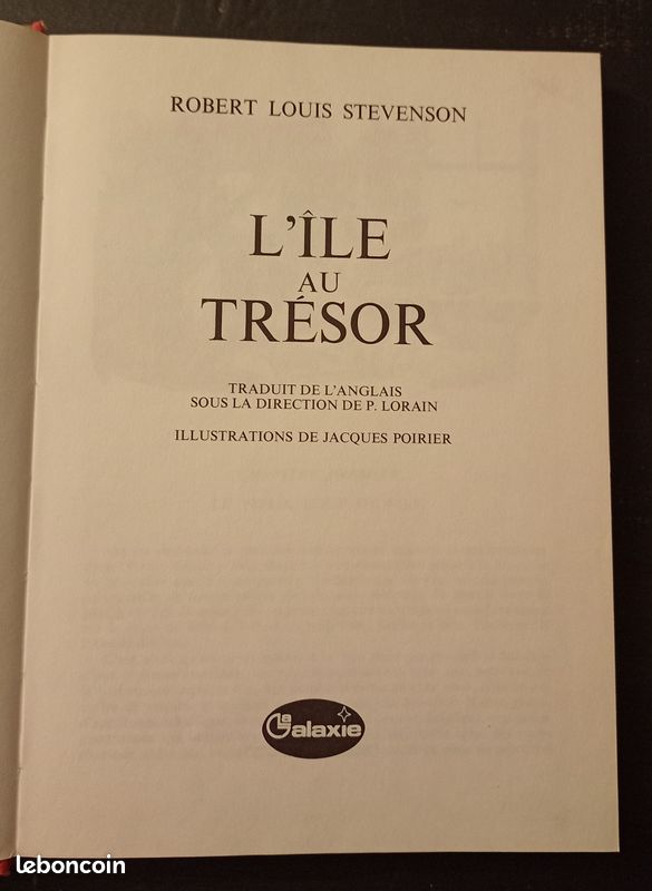 R. L. Stevenson : L'île au trésor - Hachette La Galaxie 1972 (image 5)