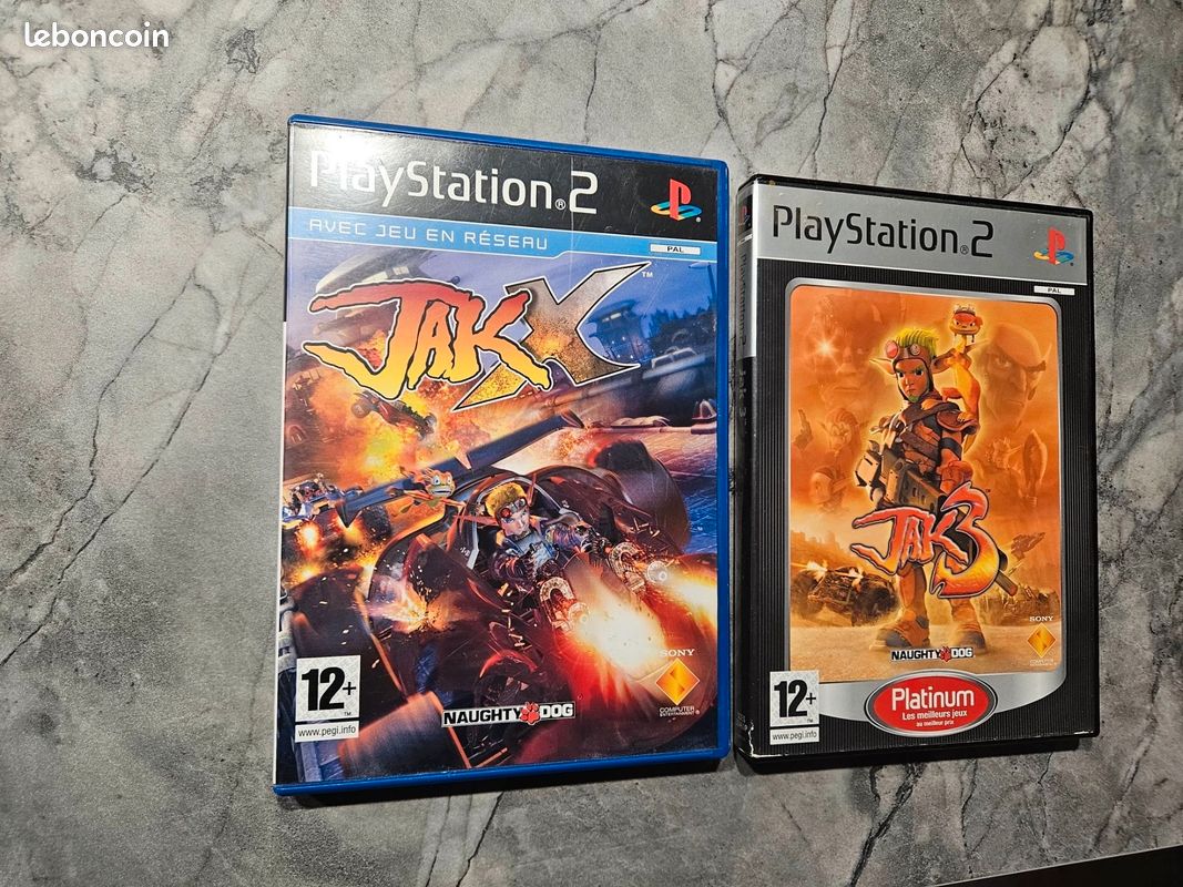 Jak 3 Sur PS2 - Édition Platinum - Testé Et Ress Surfacé Si Besoin - PAL