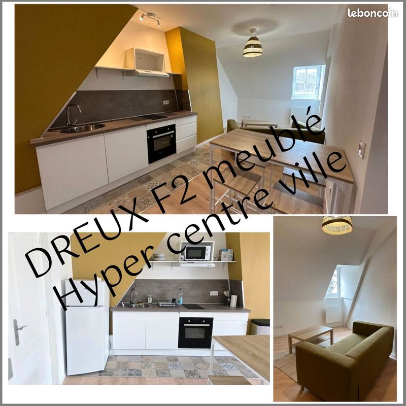 Appartement 2 pièces 33 m² · à Dreux · 33 m² · 675 €