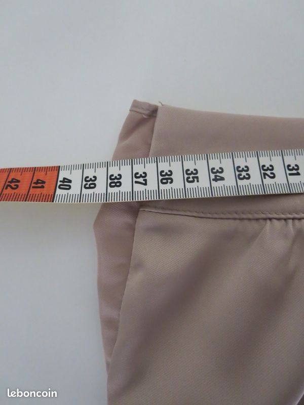 Jupe longue fluide rose poudré – Taille M 38 – Très bon état (image 4)