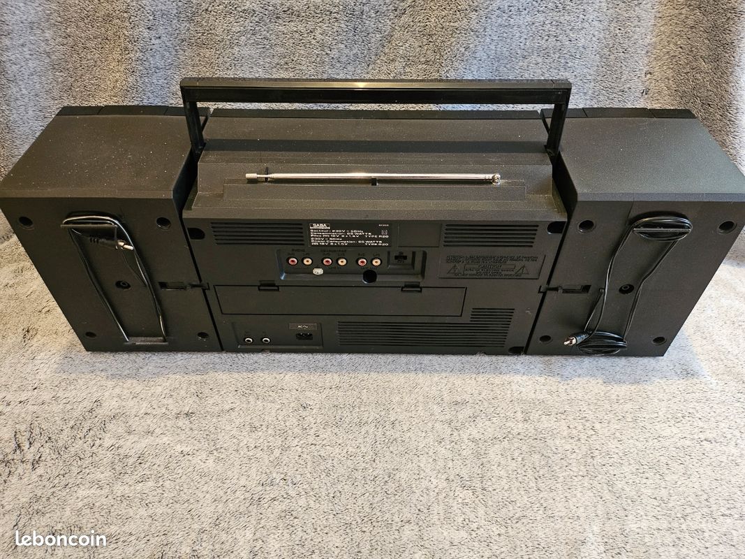 Lot de 2 Ghetto blaster boombox (image 4)