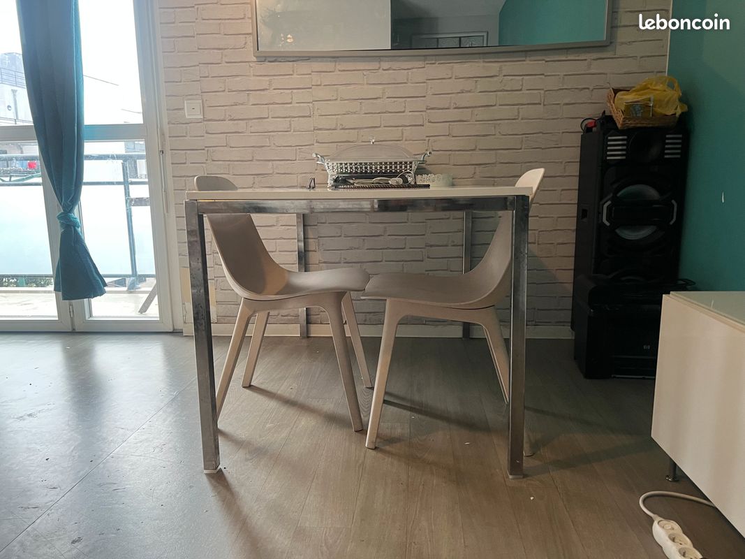1 Table salon + 2 chaises (image 8)