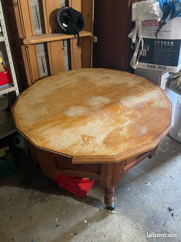 3 sommiers en bois et une table 150 (image 4)