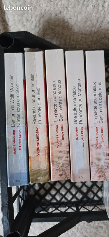 13 Livres sentimentaux nr 3. Harlequin Passions. A l’unité ou en lot. Nr3/6. 09-07 (image 2)