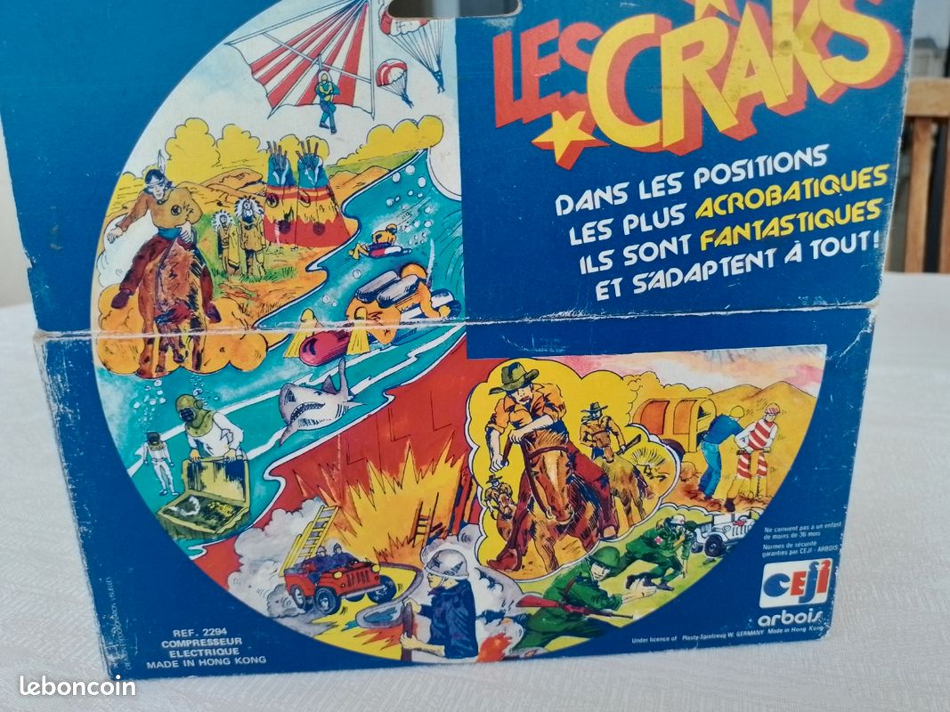 Ceji Arbois jouet ancien "Les Cracks" par Airfix (image 2)