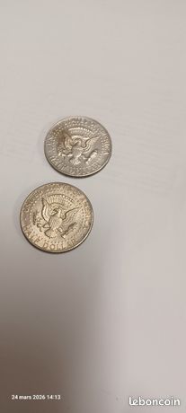 Pièce de magie - Gimmick - Demi-dollar - Accessoire illusion - Close-up
