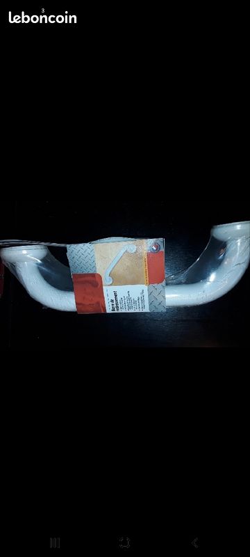 Barre de redressement neuve de 30 cm en époxy blanc (image 1)