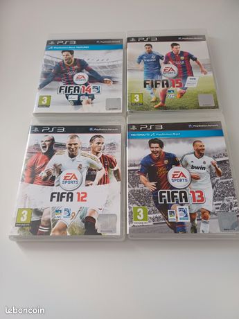Lot De 50 Jeux FIFA PS3 - Bon état - Édition EA SPORTS - PEGI 3