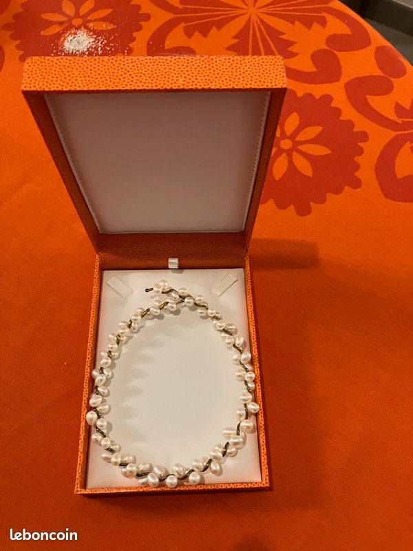 Collier perles eau douce (image 3)