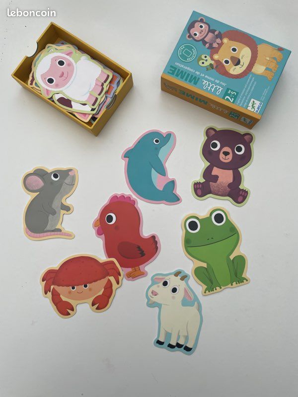 Jeux cartes Little Mime Djeco 2,5 ans et + (image 3)