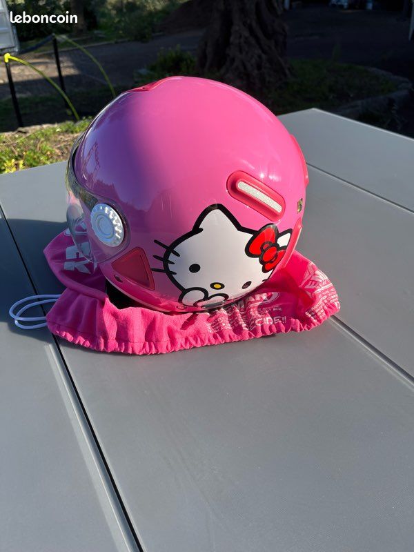 Casque hello kitty VEMAR - Équipements vélos