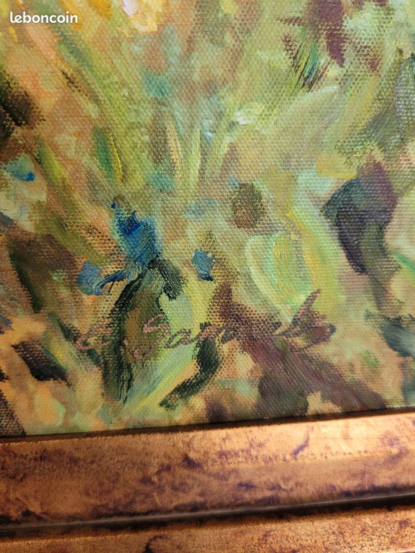 Peinture sur toile, huile, signée comme L. Samuel (image 2)