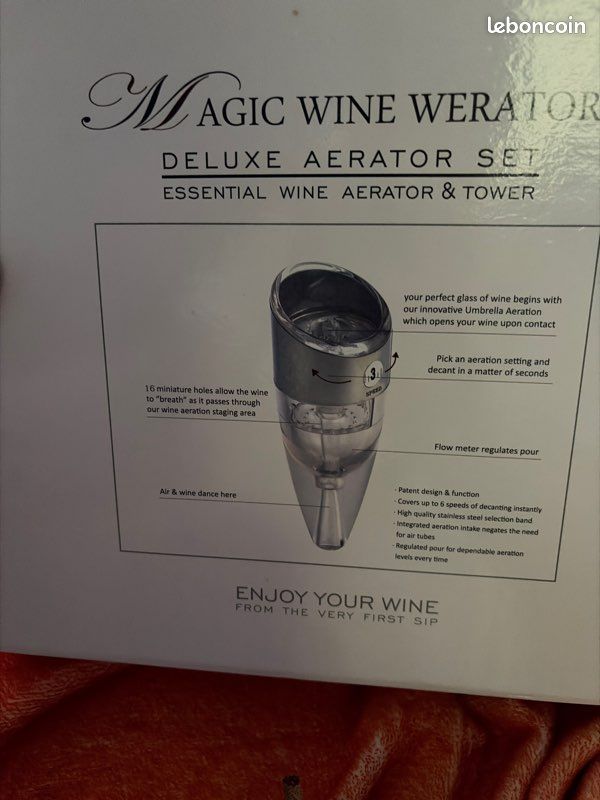 Aérateur de vin de luxe (image 10)