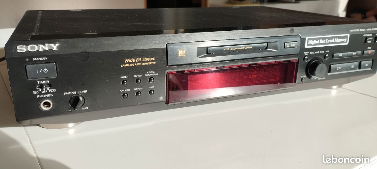 Lecteur md walkman minidisc SONY MZ-NH700 COMME NEUF teste - Photo, audio & vidéo