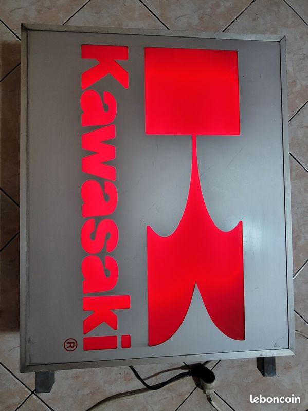 Enseigne Lumineuse Moto Kawasaki Déco Pub Garage Moto (image 5)