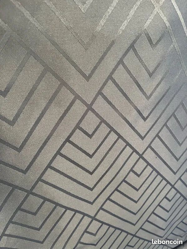 6 rideaux gris (image 1)