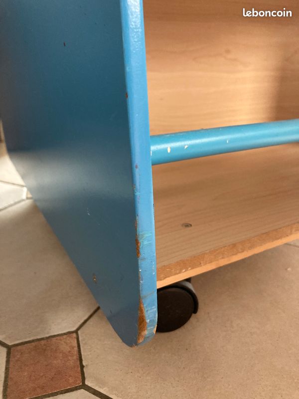 Bibliothèque enfant sur roulettes (image 5)