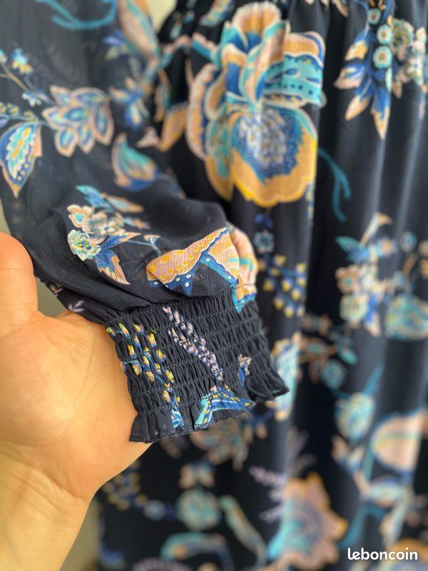 Robe d’été manches longues cintré H&M taille 40 (image 3)