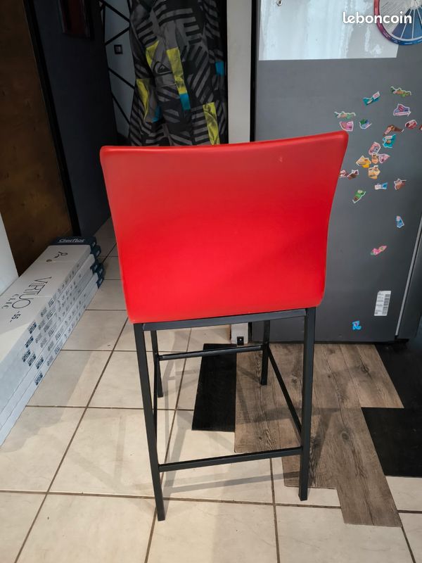 Chaises de bar 4 pieds (image 3)