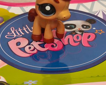 Figurine Cheval PETSHOP - Modèle N°1742 - Occasion Pour Collection