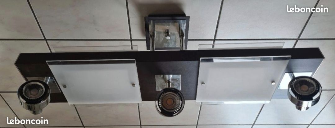 Plafonnier, luminaire 5 lampes LED, lustre, (image 1)