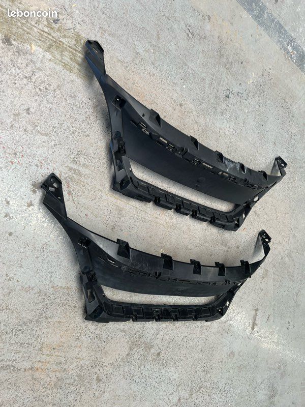 Grille Centrale De Pare-chocs Avant En ABS Noir Pièce De Rechange Pour