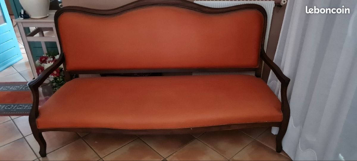 Banquette ancienne rénovée (image 3)