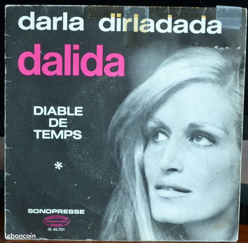 Disque 45 Tours Dalida (image 1)