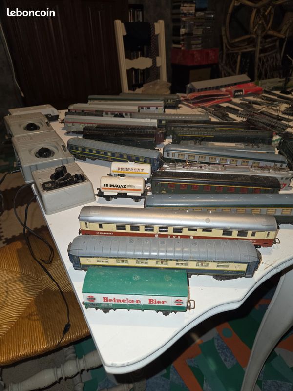 Lot Accessoires Train électrique Jouef - Quais, Toitures, Plans Inclinés, Ponts - Occasion Bon état