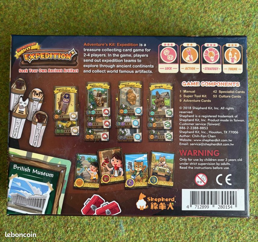 Adventurer's kit Expedition jeu société VO (image 2)
