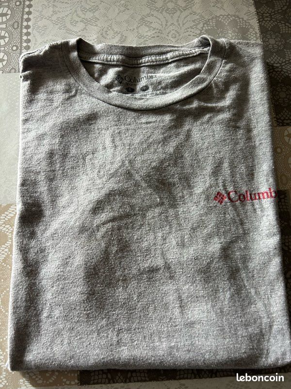 T-shirt Columbia Sportswear Chien / Outdoor Gris - Taille S (image 1)