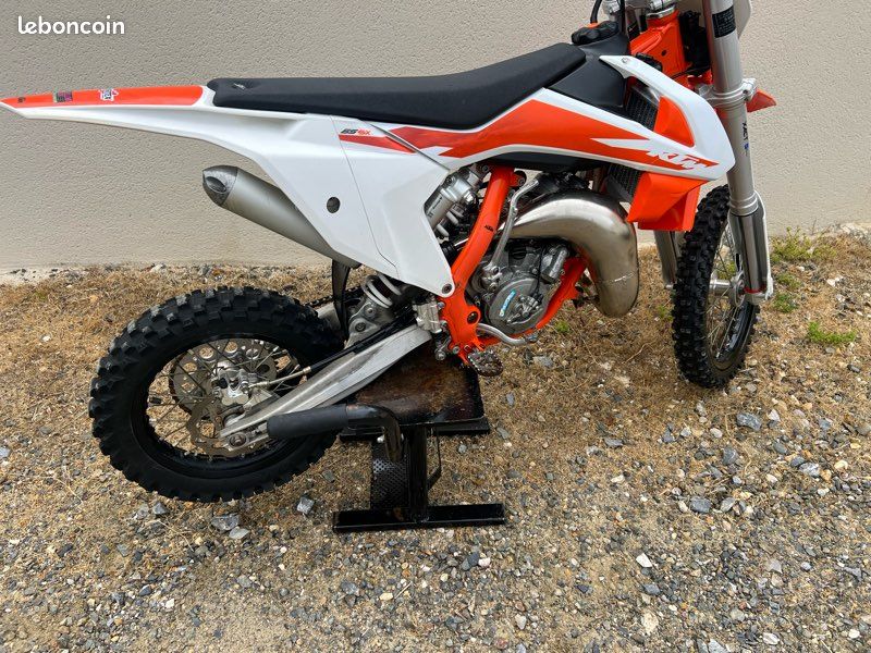 KTM 65 sx 2020 en rodage (image 2)