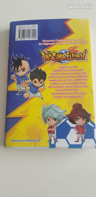 Manga inazuma eleven N°8 (image 2)