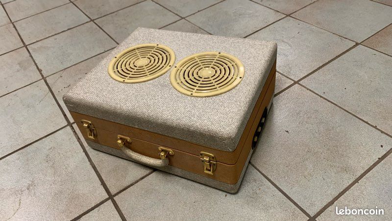 Électrophone Pathé Marconi MC 1201 – Vintage – Pour Pièces Ou Déco Rétro