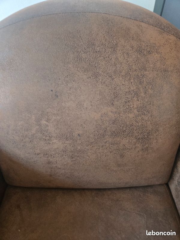 Fauteuil club VICTORY III style Chesterfield – comme neuf (image 4)