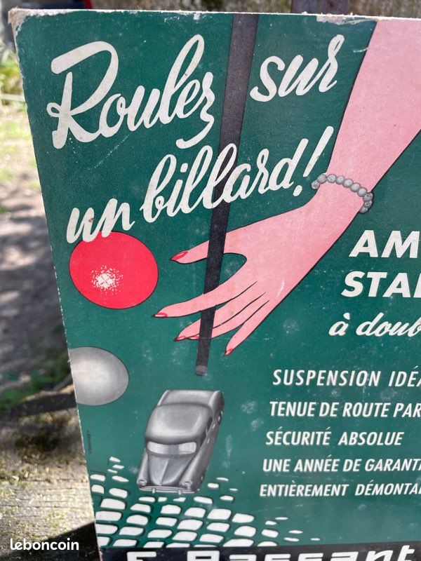 ANCIENNE PUBLICITÉ CARTON EVIAN années 60 's  Bébé aime qu'on lui