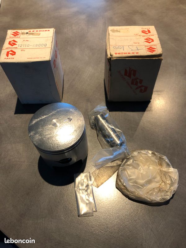 Kit piston Suzuki 125 TS std + 1.00 mm Équipement moto