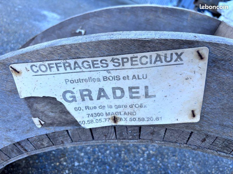 Coffrage béton brique voûte neuf bois (image 5)