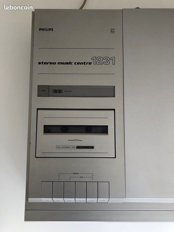 Ancienne Platine Vinyle Philips Stereo 661. Non Testée, Pour Pièces. Vintage