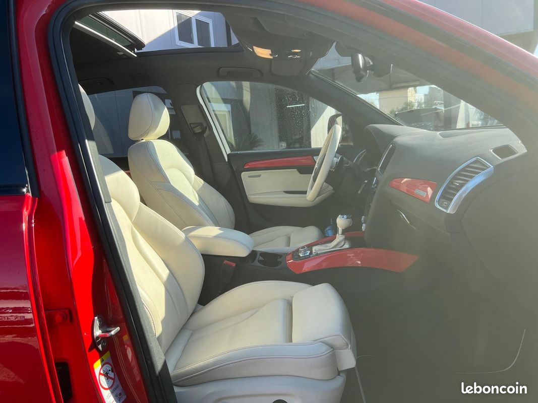 AUDI SQ5 V6 3.0 BiTDI 313 Quattro Tiptronic 8*audi exclusive full *rouge *ETAT EXCEPTIONNEL (image 14)