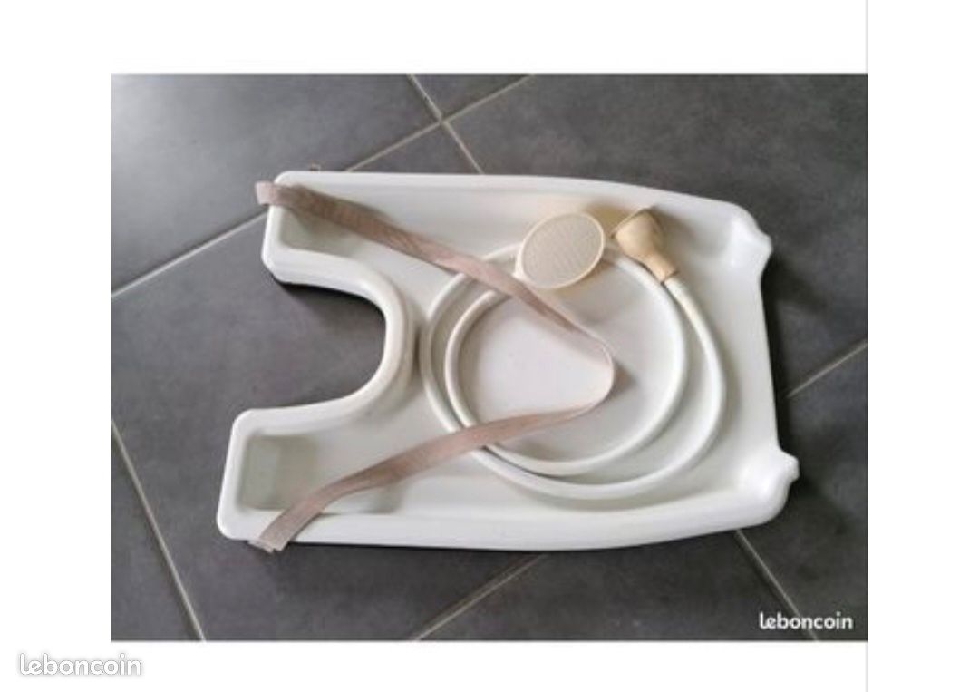 Bac à shampooing transportable avec douchette (image 1)
